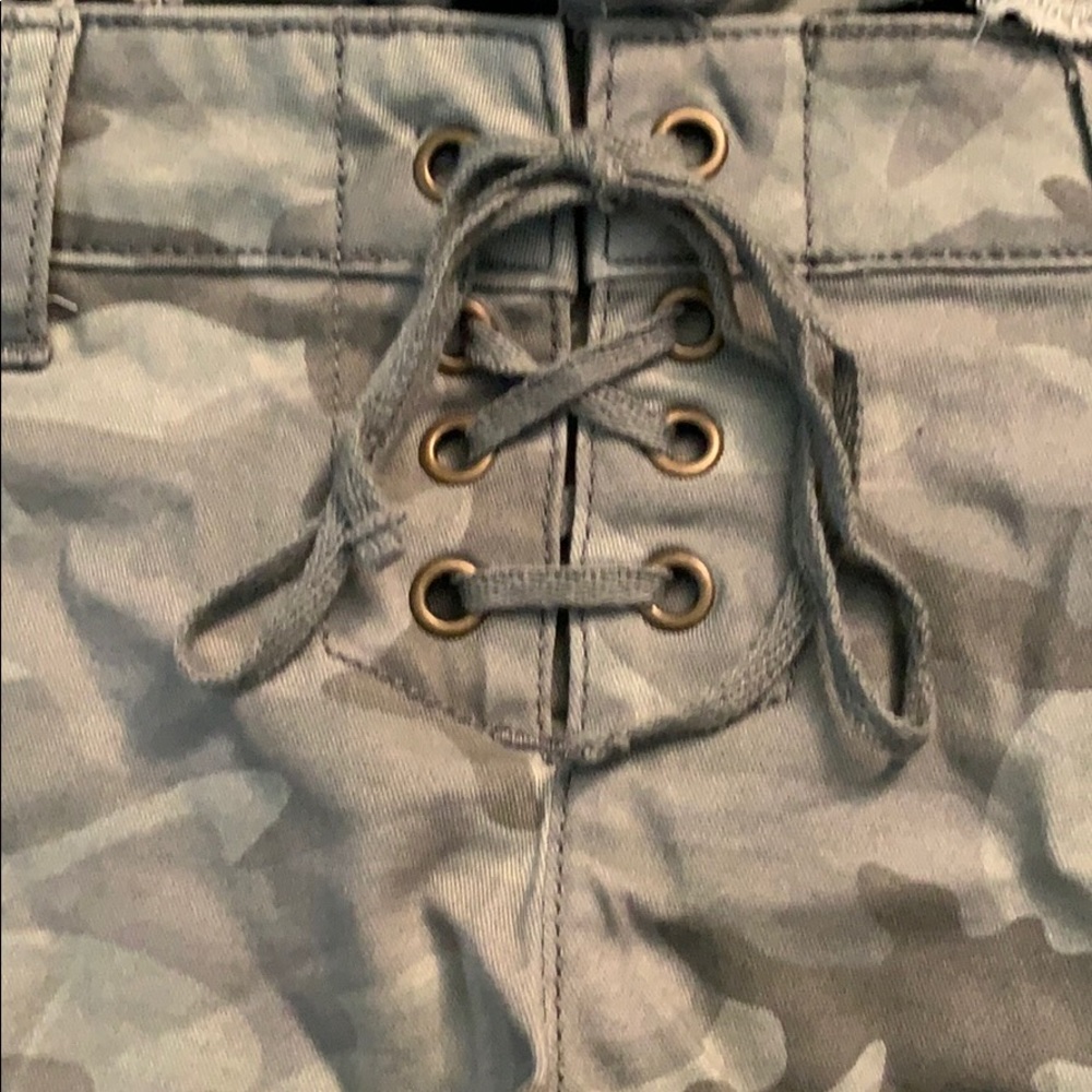 LOVE, FIRE • Camo Shorts - Picture 2 of 4